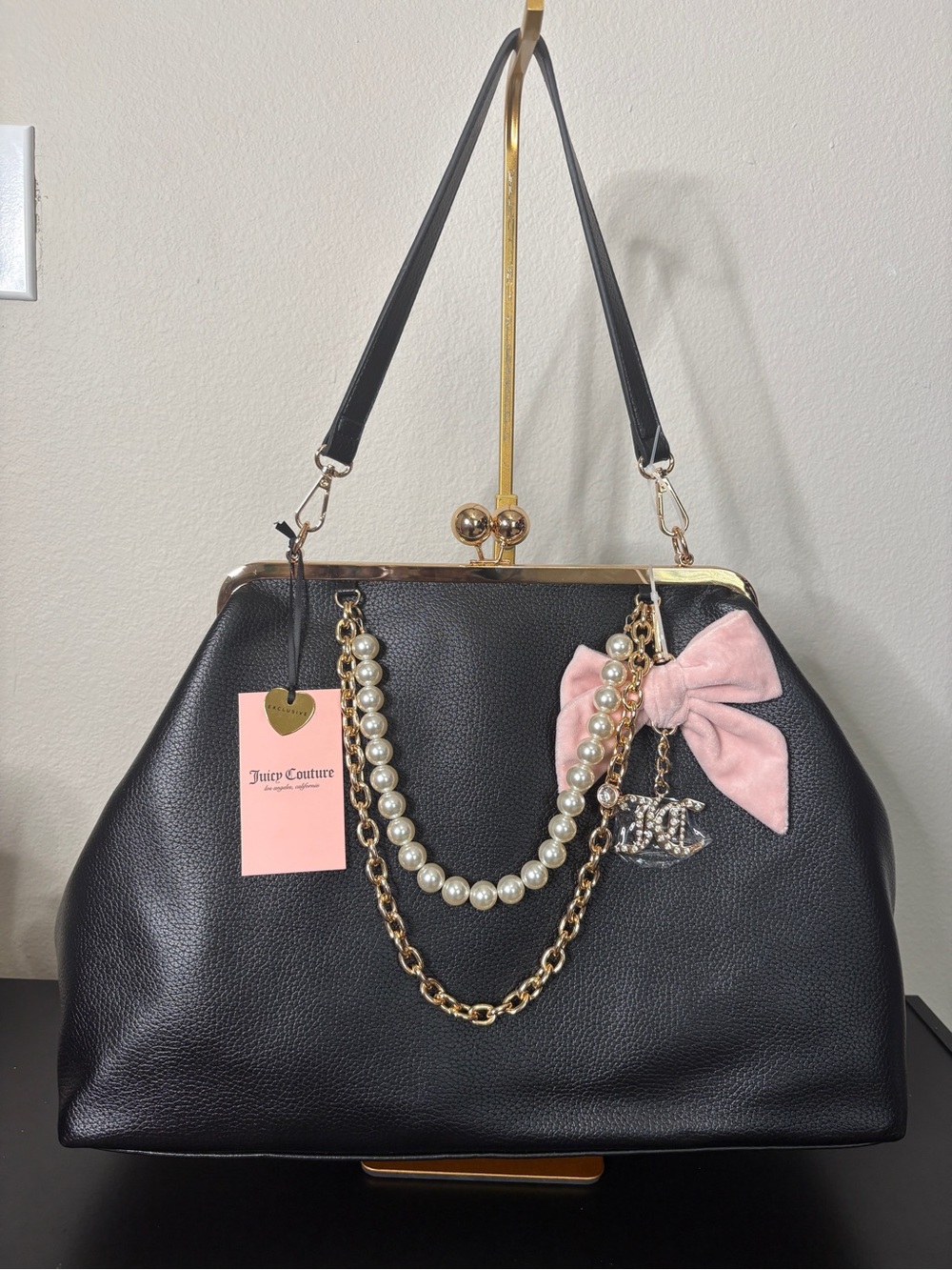 Juicy Couture Fashion items Charm Haus Large Frame Clutch